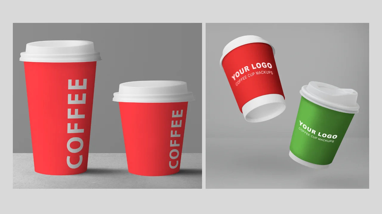 Coffee pack in red and green design shows distinct choices and flavors."