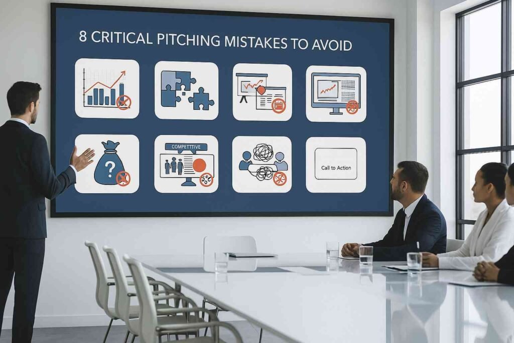 8 Critical Mistakes to Avoid When Pitching to Investors