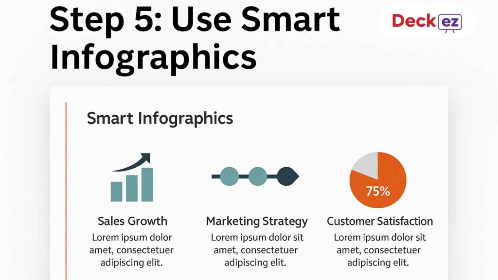 Use smart infographics in PowerPoint to enhance visual communication